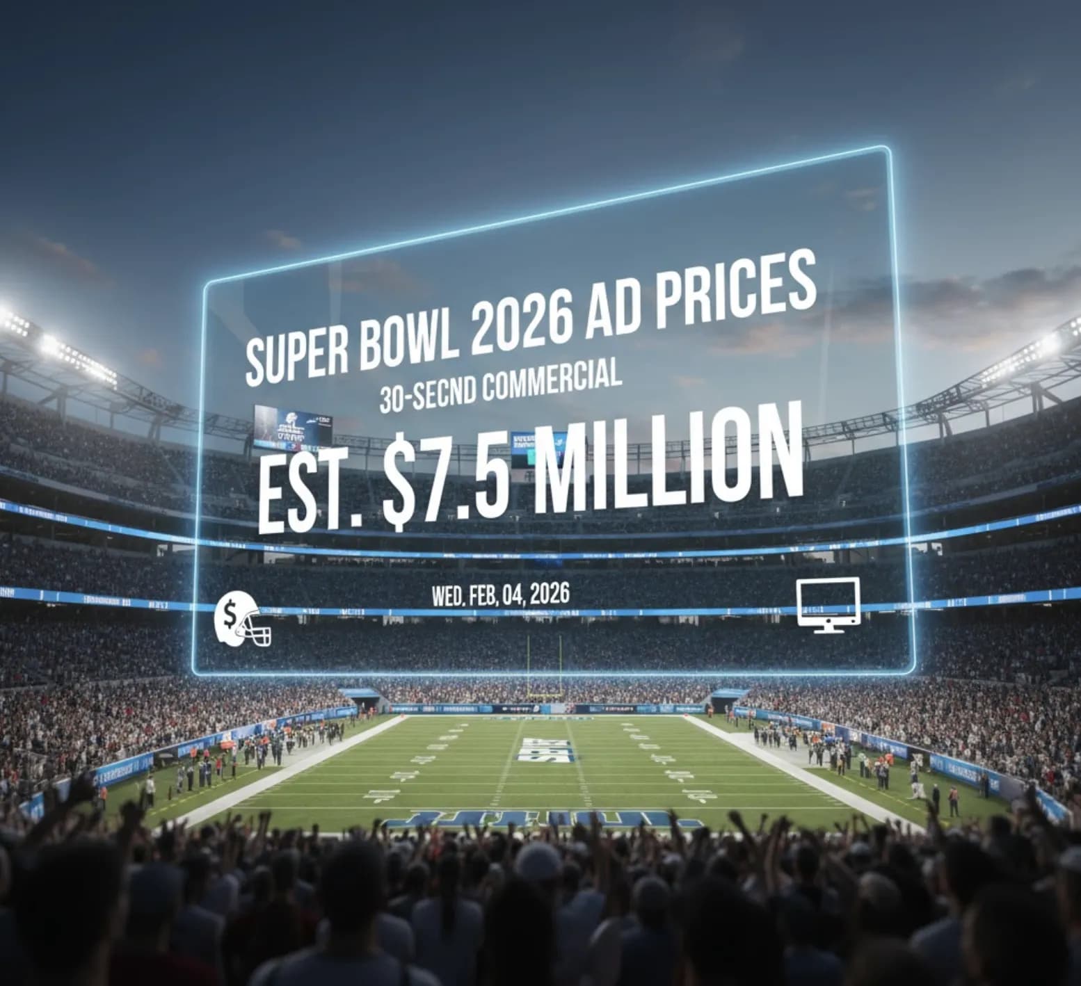 Super Bowl 2026 Ad Prices: How Much a 30-Second Commercial Costs